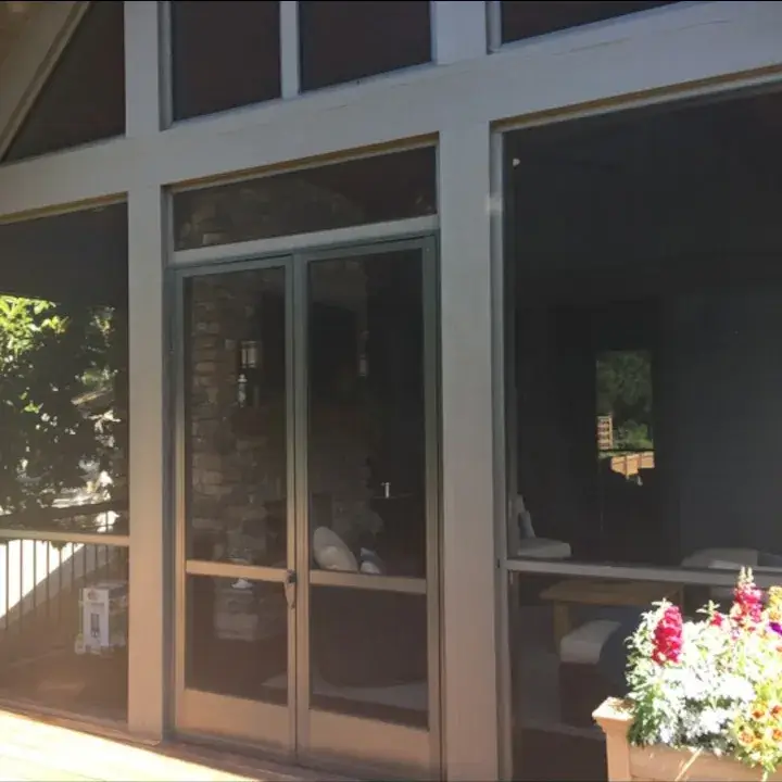 Door and Fixed Screen Installation